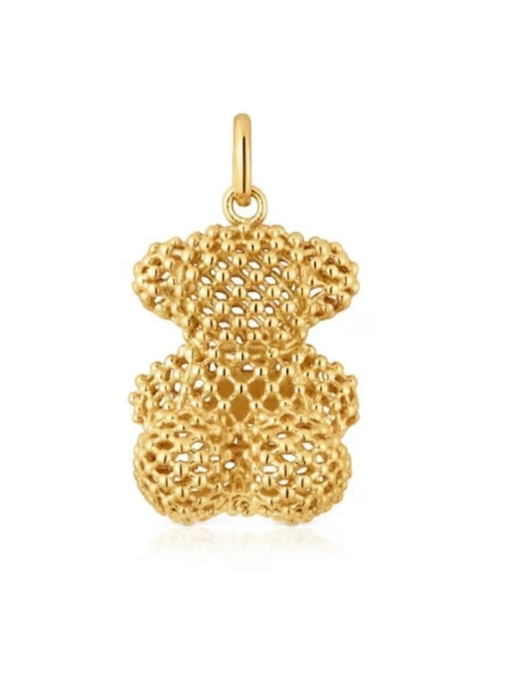 TOUS Mini Exaggerated Statement pendant in Gold 1pcs G750